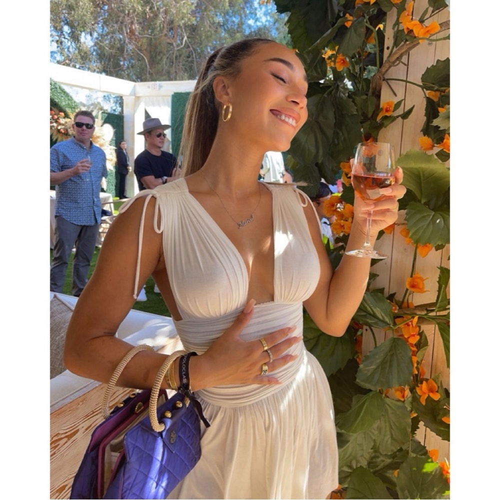 Are You Am I Taela Dress Mini White Goddess Ethereal Fairy Simple Delicate Soft - Picture 4 of 16